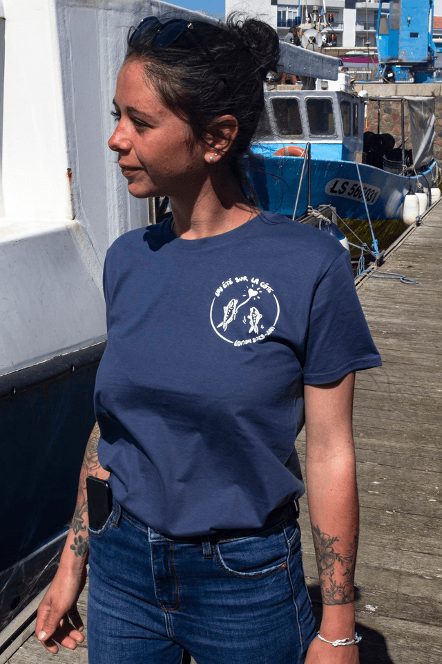 T-shirt sérigraphié Un été sur la côte UNISEXE  