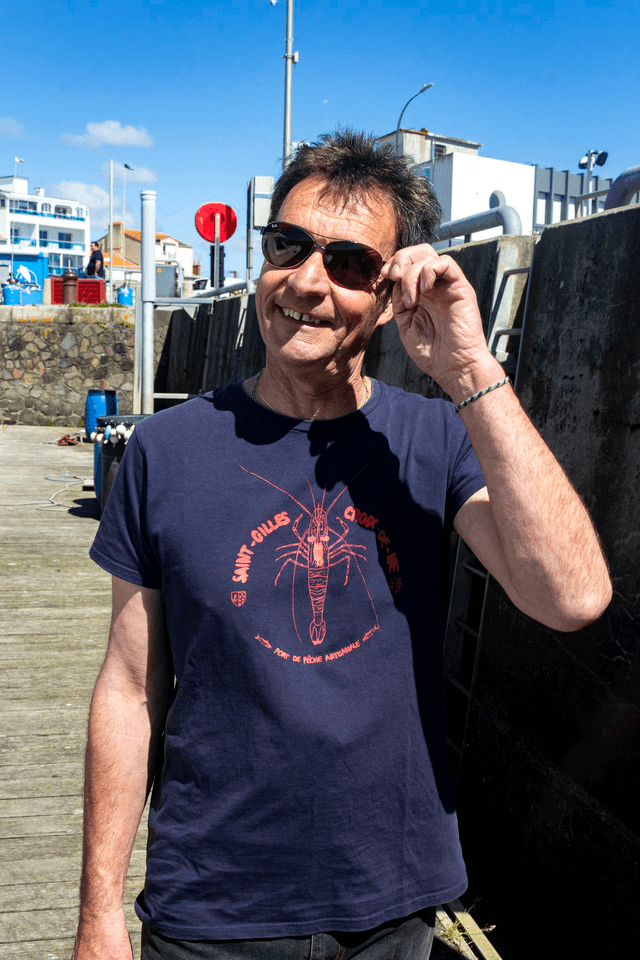 T-shirt sérigraphié Crevette UNISEXE