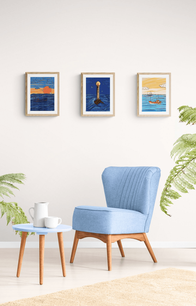 Print CRÉPUSCULE 30x40