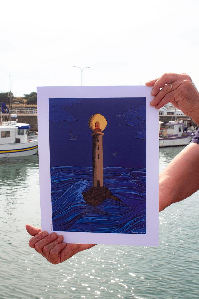 Print NUIT NOIRE 30x40 